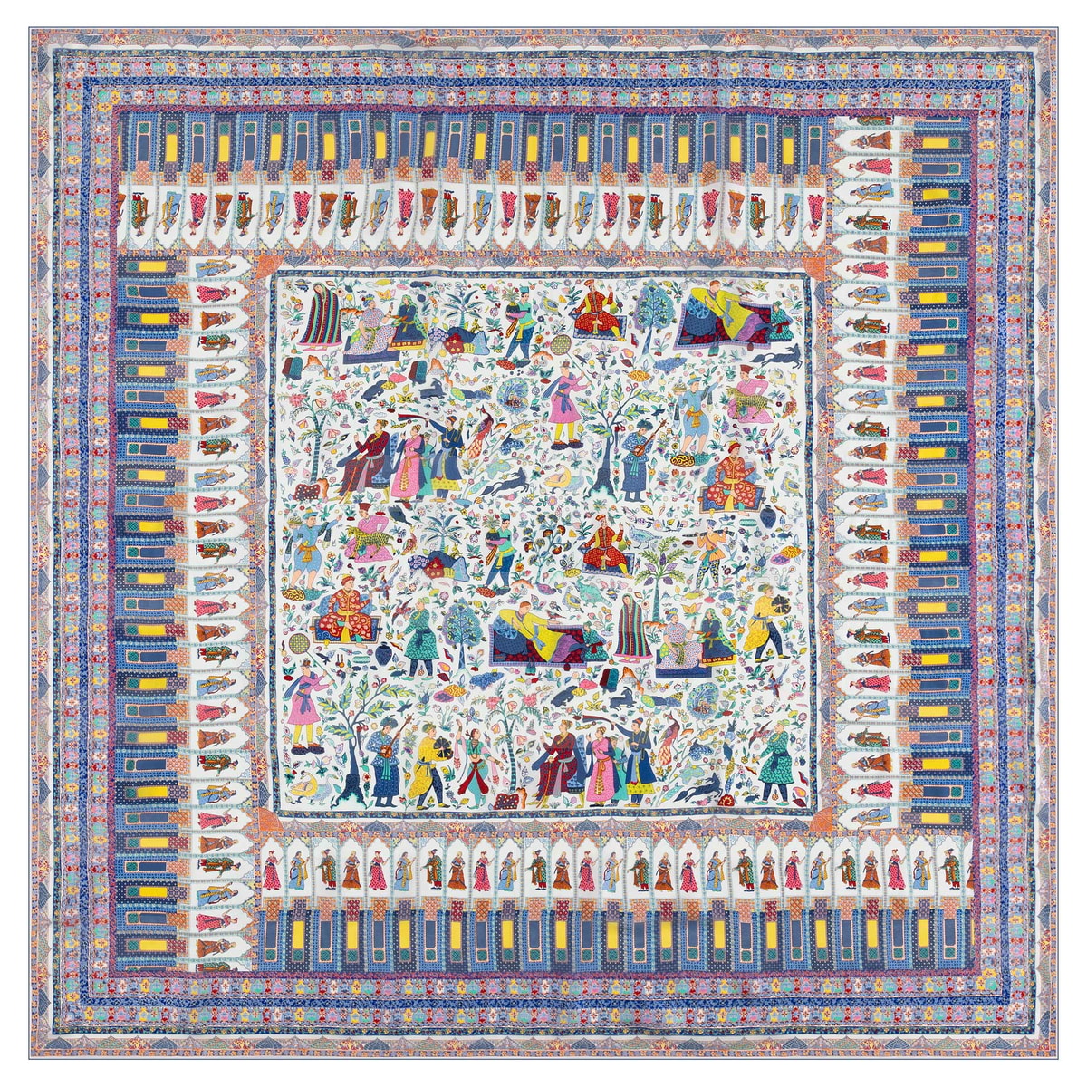 Aegyptische Leute 140x140 - multi colour