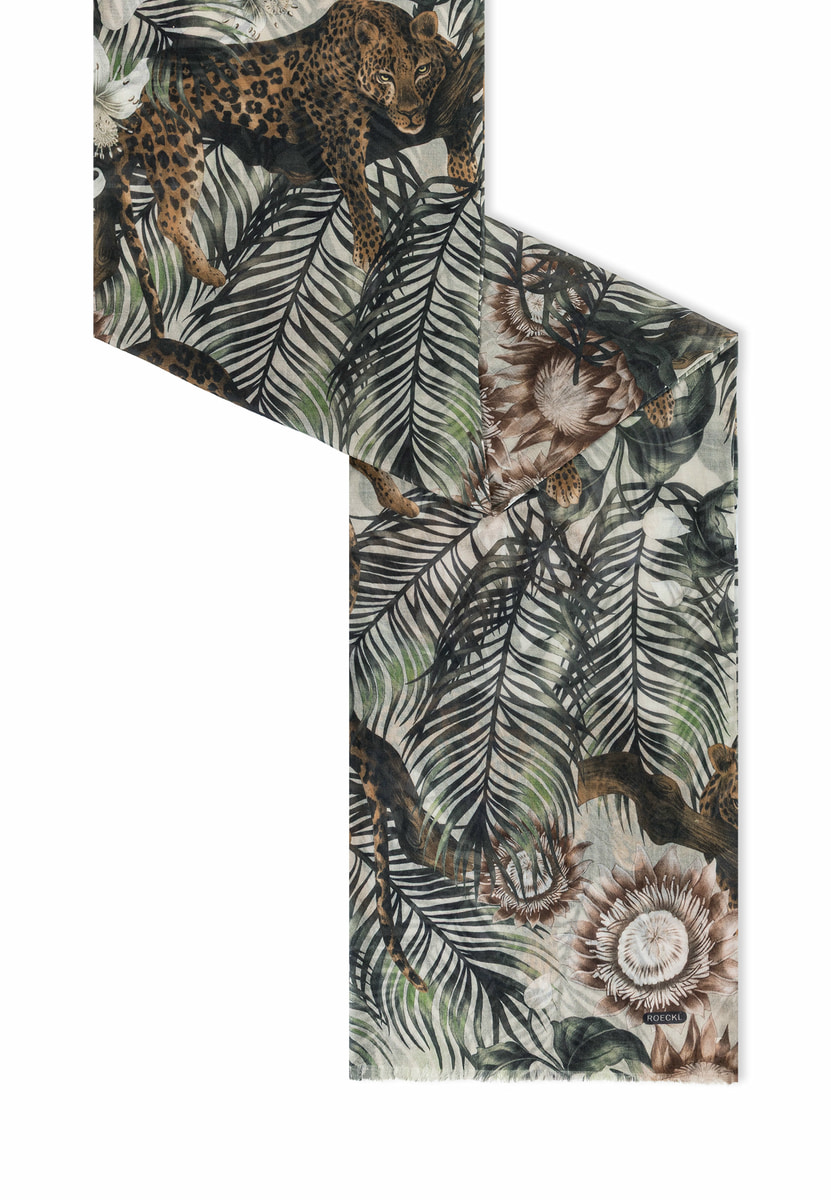 Lotus Jungle 105x205  - multi cashmere