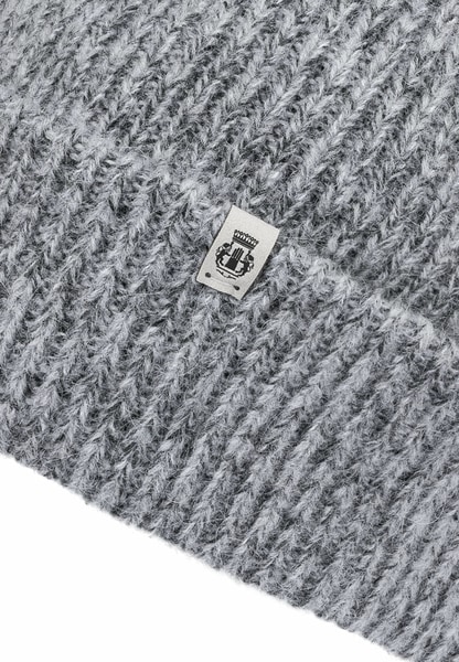 Soft Melange Mütze - grey