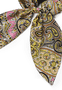 Scrunchie Young Paisley large - black jewel