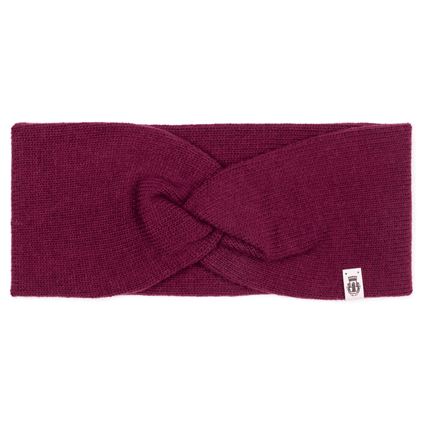 Essentials Stirnband - wine