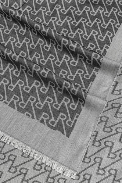 Roeckl Classic Jacquard 70x180 - black