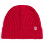 Pure Cashmere Umschlagmuetze - classic red
