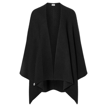 Avion Poncho - black