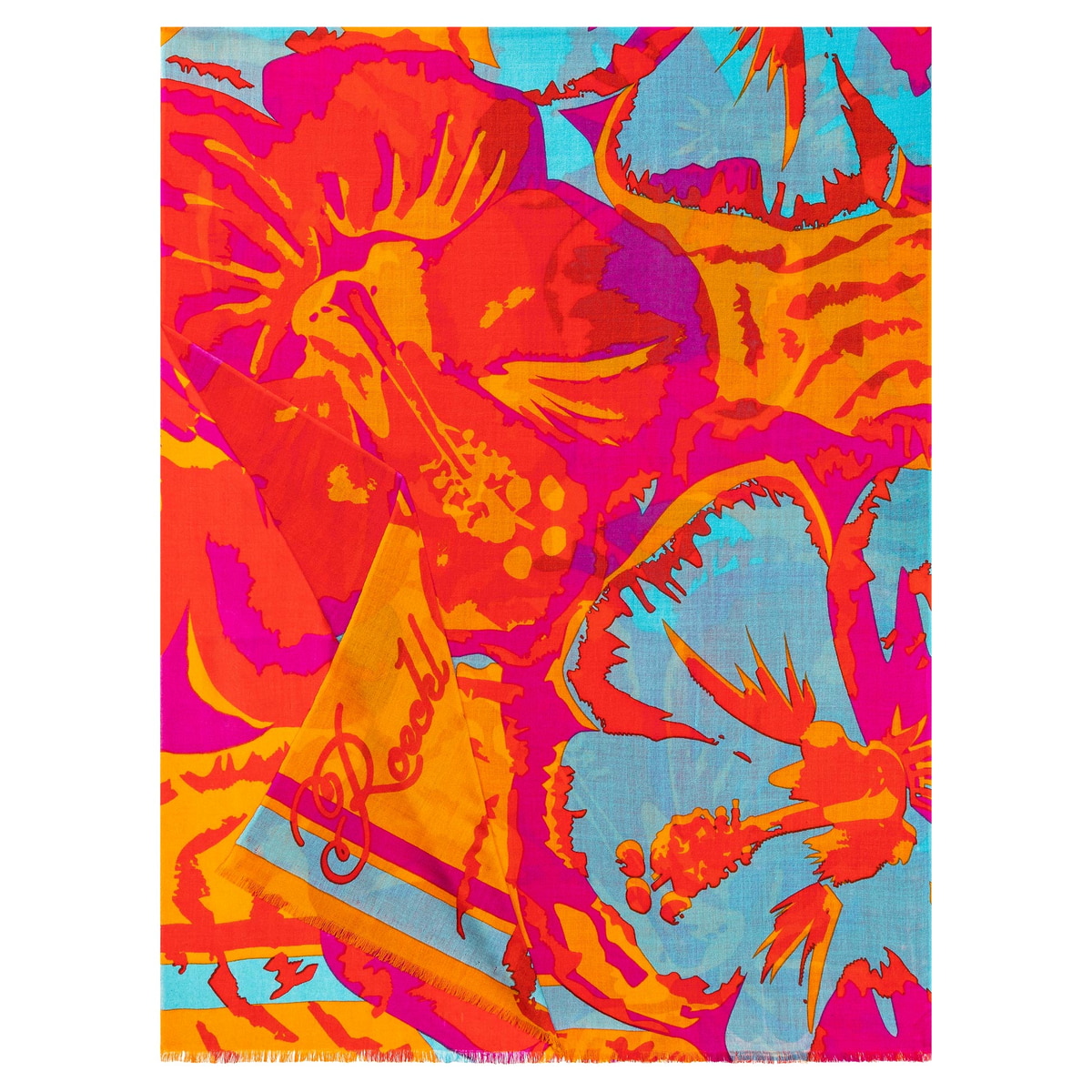 Flower Vibe 70x180 - mango sorbet