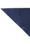BSTN leather foulard - cobalt
