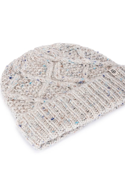 Winter Tweed Mütze - clay