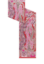 Harfen Paisley 70x170  - red/cashmere