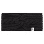 Cabled Charm Strirnband  - black