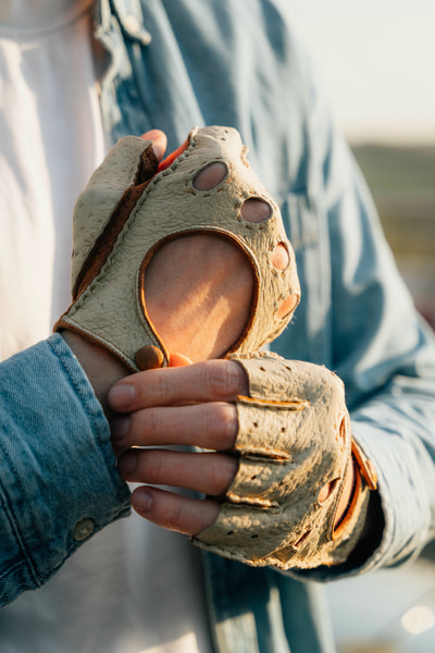 Monza Autofahrer - creme/cork