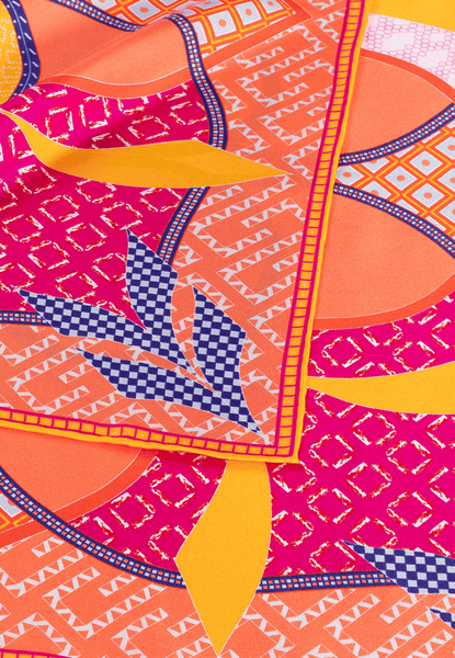 Flower Mandala 53x53 - multi flamingo
