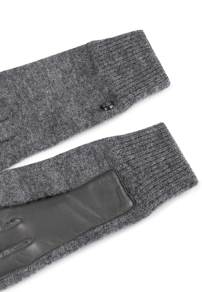 Walkhandschuhe Lederinnenhand - flanell