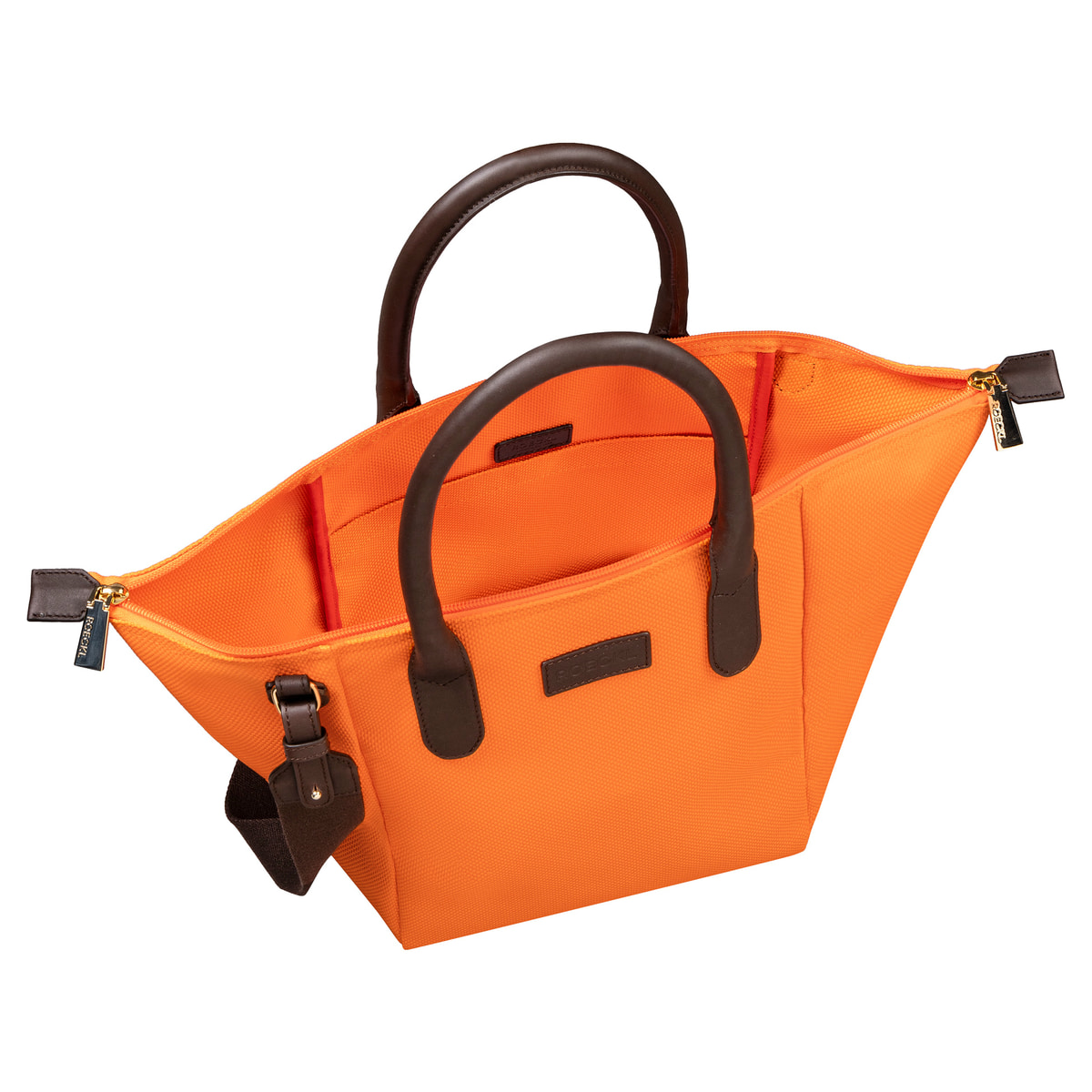 Bottle Shopping Bag M  - mandarine