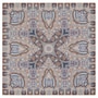 Winter Alhambra Paisley 140x140  - multi brown