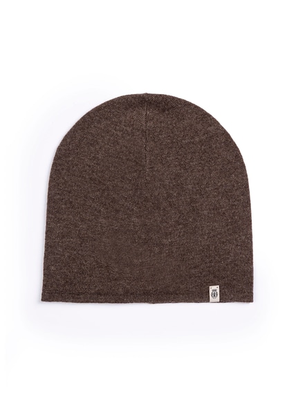 Business Cashmere Muetze - coffee
