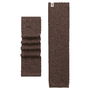 Pure Cashmere Stulpe  - coffee