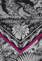 Botanical Garden 100 x 100 - black/pink