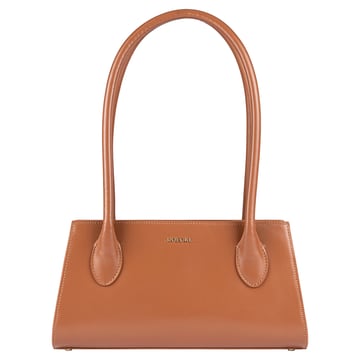 Elisa handbag small - saddlebrown