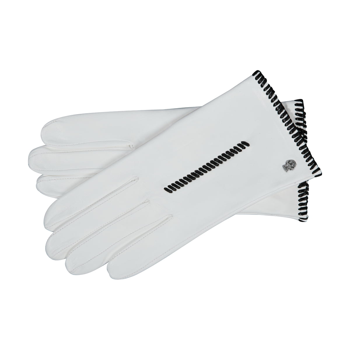 Delicate Stitches - white/black