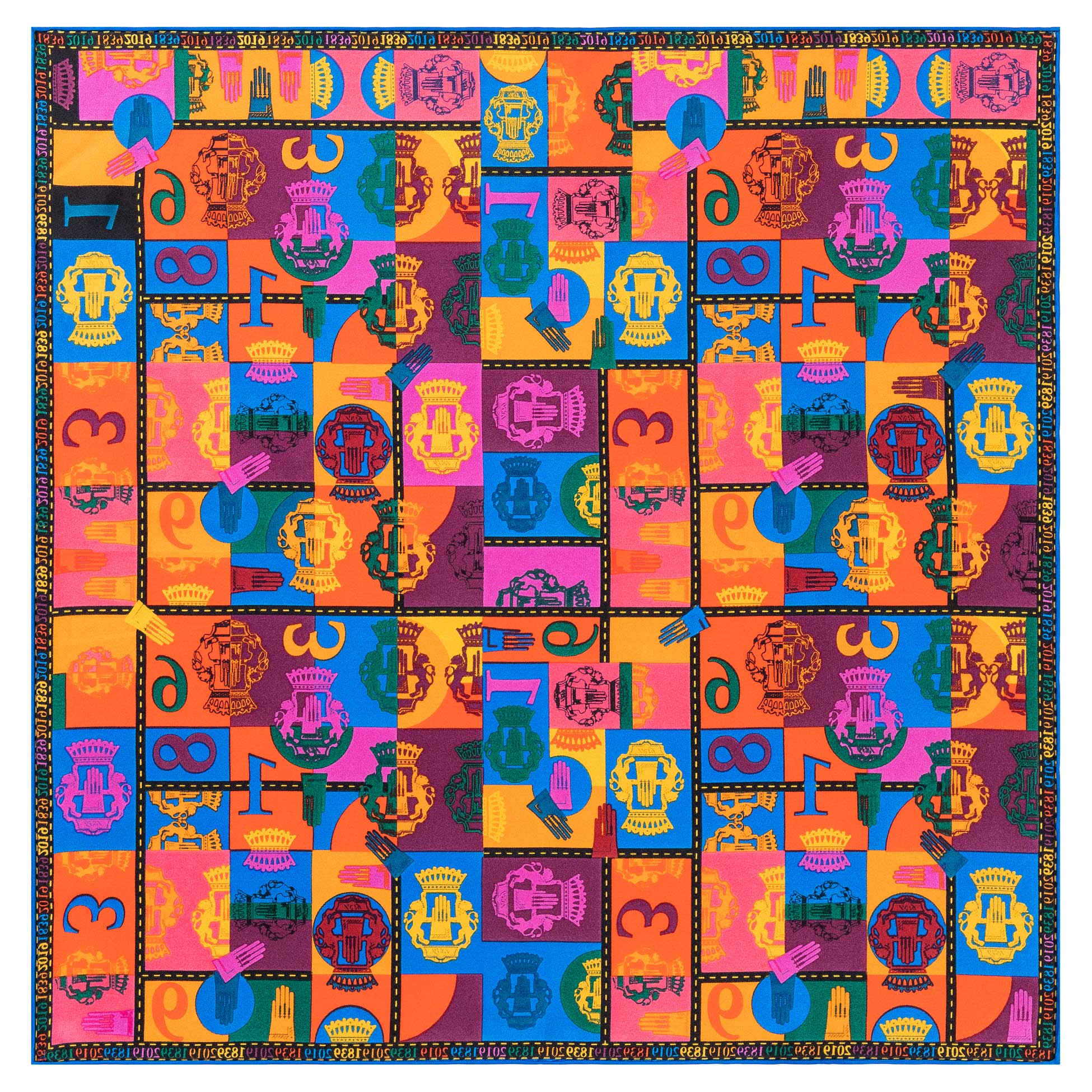 Jubilee Nicki 53x53 - multi colour