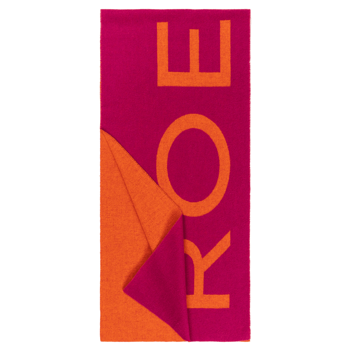 Logo Scarf Women 50x220 - magenta