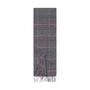 Karo Schal 30x180 - black
