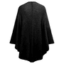Avion Poncho - black