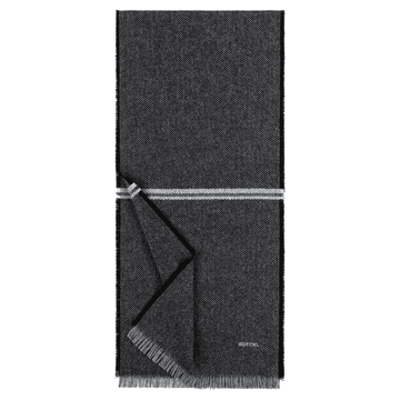 Woven Heringbone 40x180 - multi black