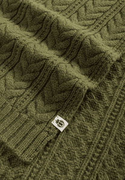 Cashmere Twist Schal 30x180  - forest