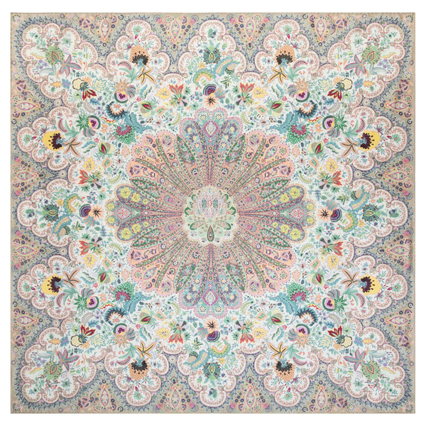 Fior di Seta 140x140  - multi pastel