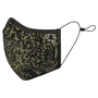 Circuit Sequin Mask - forest/black