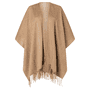 Vevey Poncho - camel