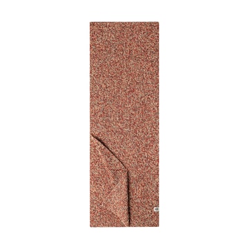 Mouliné Rib Schal 30x180 - multi red