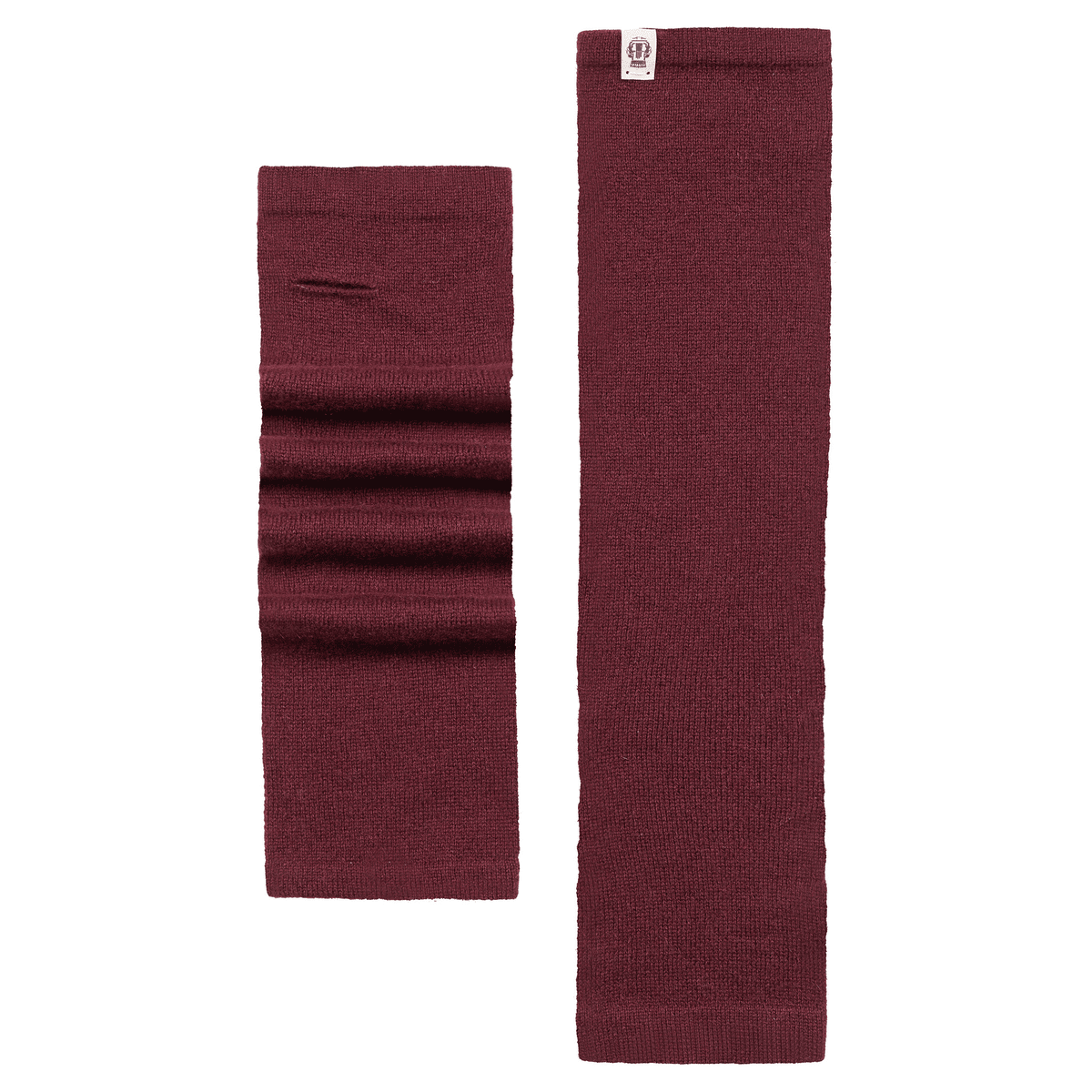Pure Cashmere Stulpe  - mulberry