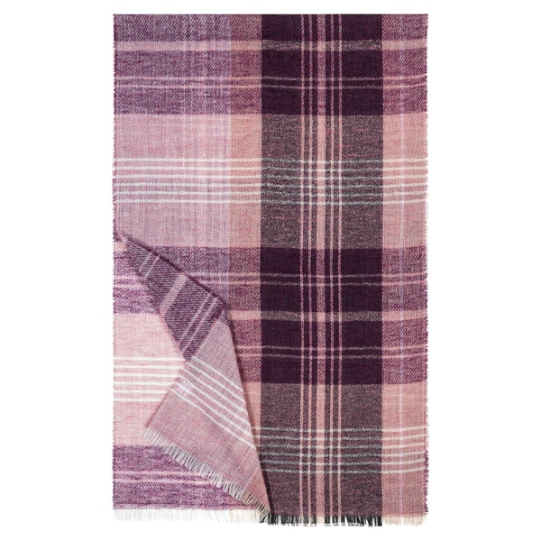 Glencheck 55x180 - multi rose