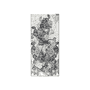Jungle Paisley 45x180 - white/black