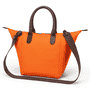 Bottle Shopping Bag M  - mandarine