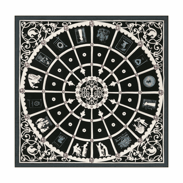 Das schoenste Geschenk 90x90 - black jewel