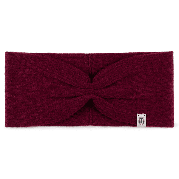 Pure Cashmere Stirnband - burgundy