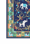 Lucky Elephant 53x53  - multi navy