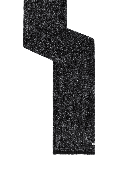 Mouliné Stripes Schal 25x180  - multi grey