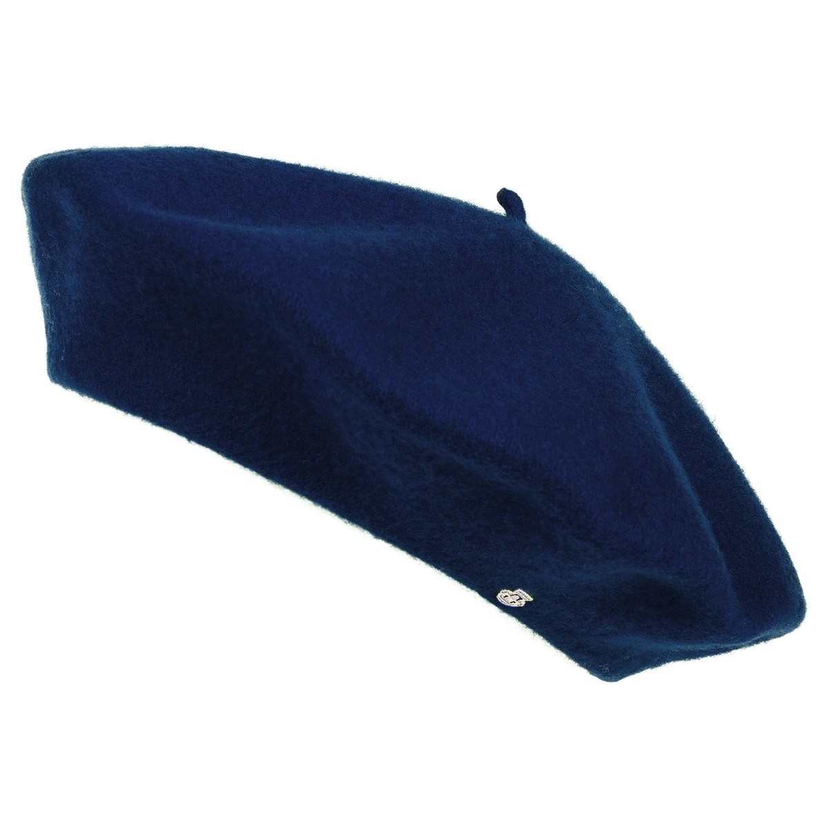 Classic Wool Beret - navy