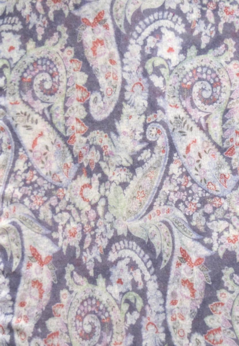Pure Paisley 70x180 - multi indigo
