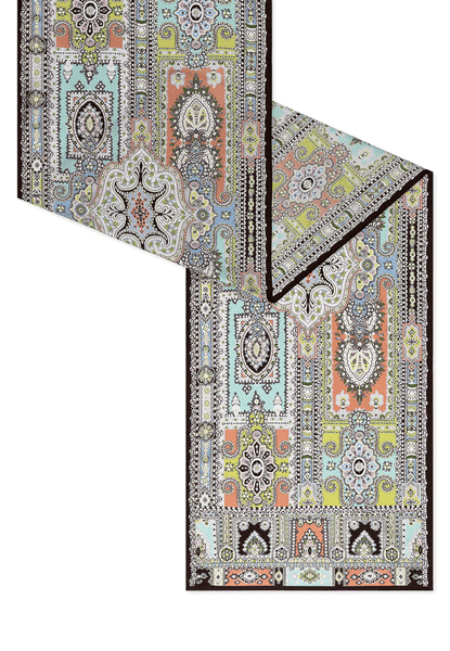 Paisley Arcade 45x180  - multi pastel