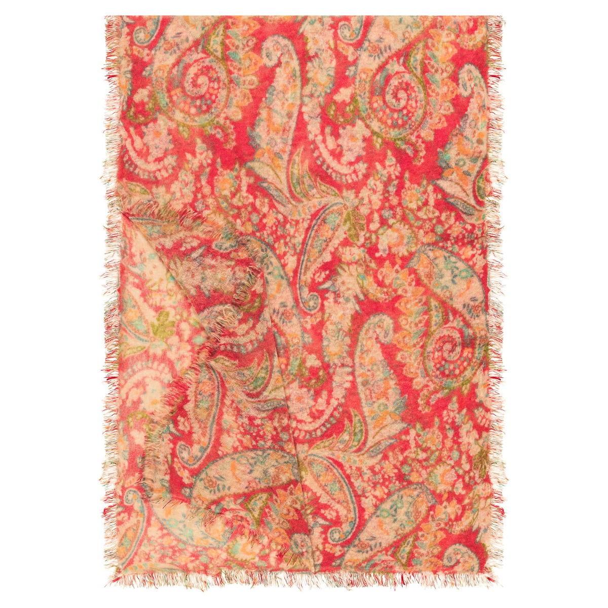 Pure Paisley 70x180 - multi red