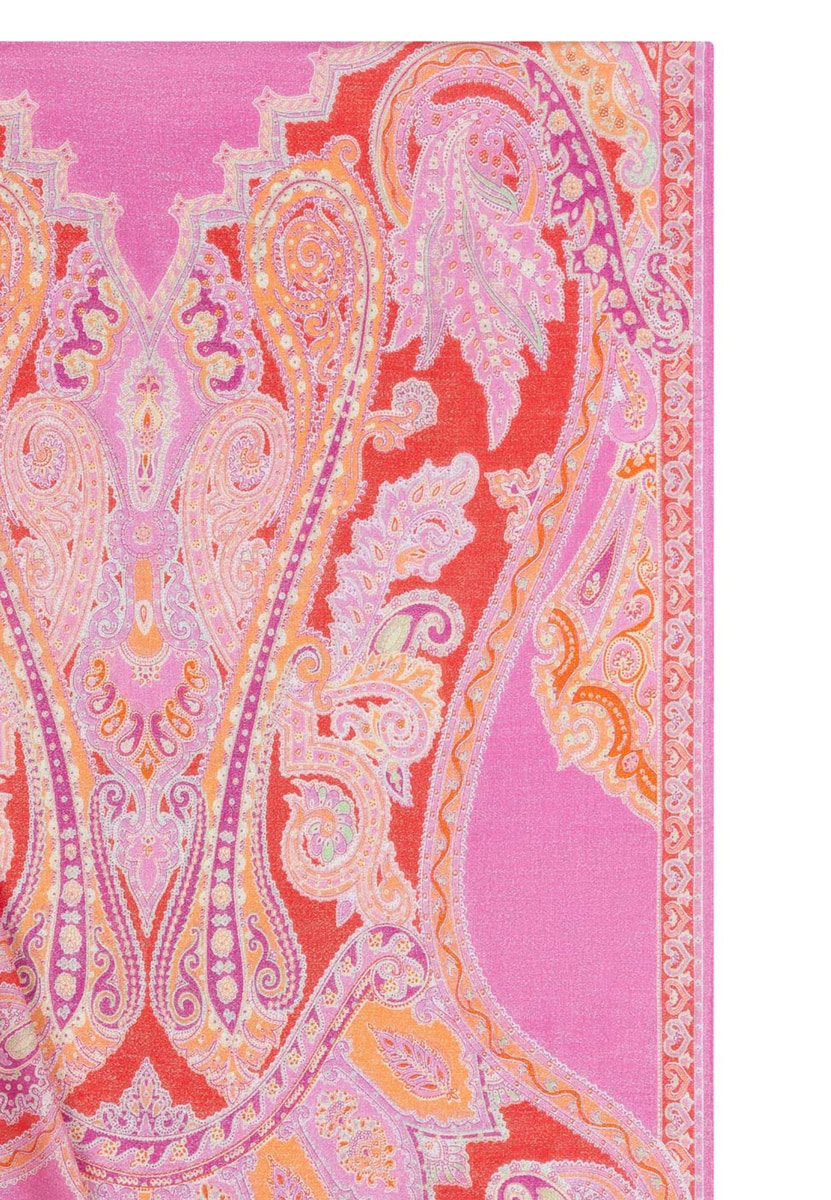 Shimmering Ornament 70x80 - multi pink