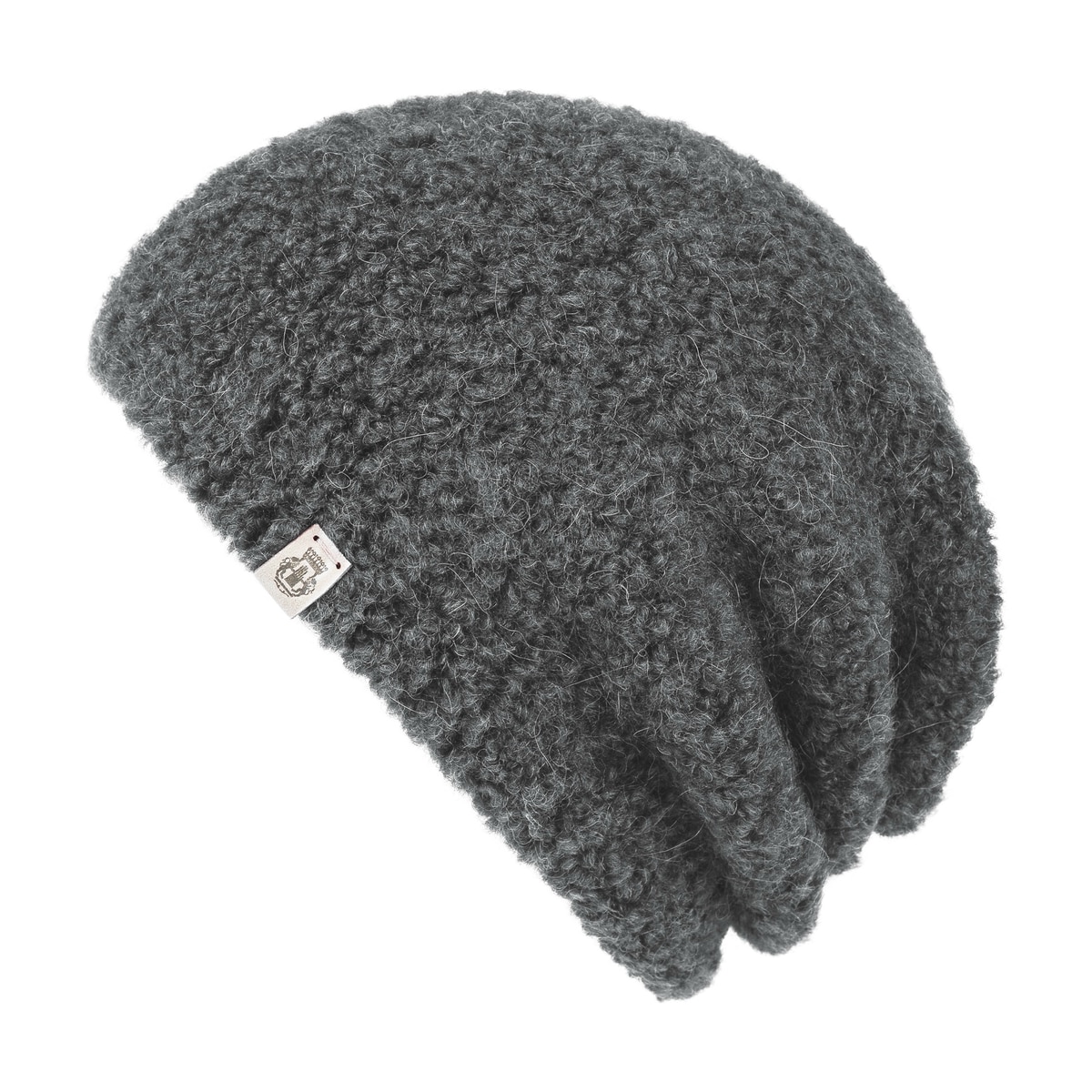Snowflake Boucle Muetze - anthracite