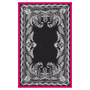 Botanical Garden 100x160  - black/pink