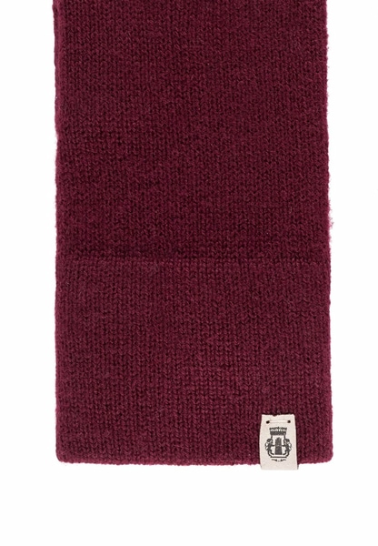 Pure Cashmere Handschuhe - burgundy