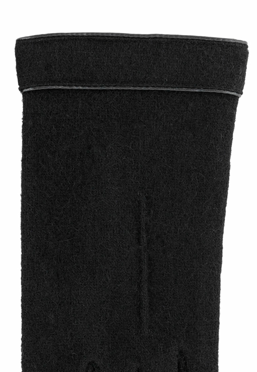 Leather Piping Touch - black